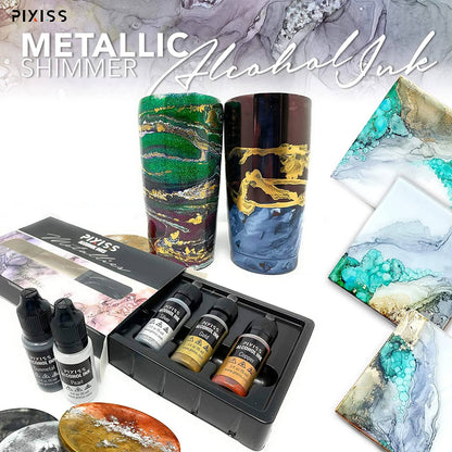 Metallic Alcohol Inks