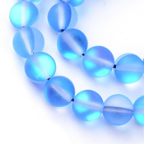Holographic Glass Beads (Mermaid Glass) - All Sizes and All Colors - Premium Beads from Crystals and Sun Signs Co - Shop now at Witches Ink LTD