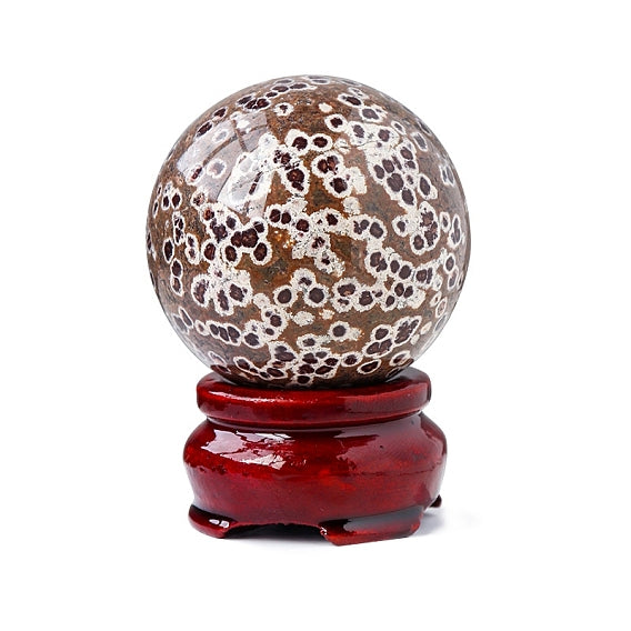 Ocean Jasper Gemstone Sphere | Crystals and Sun Signs Co