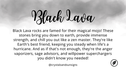 Lava Bead Bracelet | The Stone of Grounding