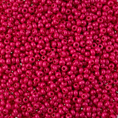 Czech Seed Beads 10/0 Terra Intensive Rose - Alberta Bead Store
