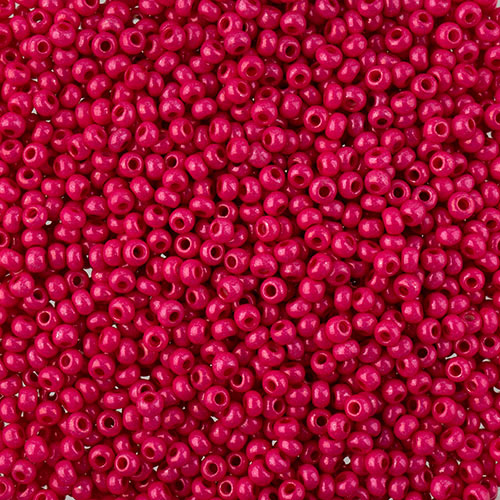 Czech Seed Beads 10/0 Terra Intensive Rose - Alberta Bead Store