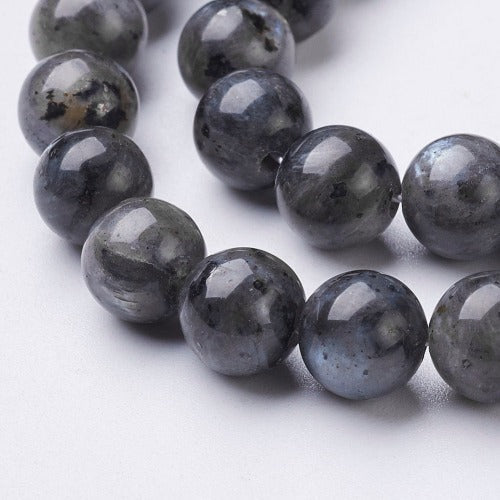 Larvikite Gemstone Beads | Alberta Bead Store