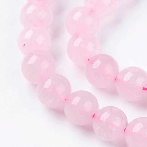 Rose Quartz Gemstone Beads - All Sizes - Witches Ink LTD - O/A Crystals and Sun Signs