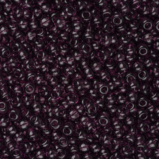 Czech Seed Bead 11/0 Transparent Amethyst