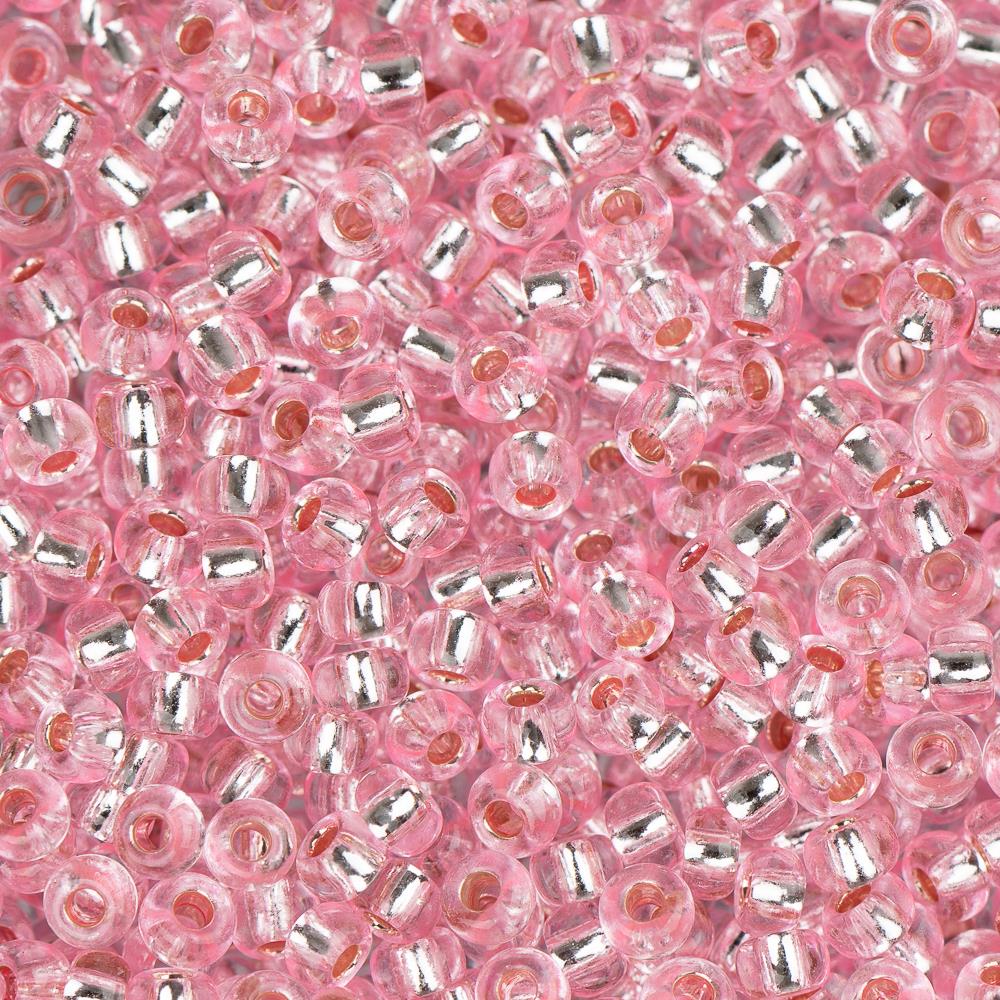 Czech Seed Bead 11/0 S/L Light Pink Dyed