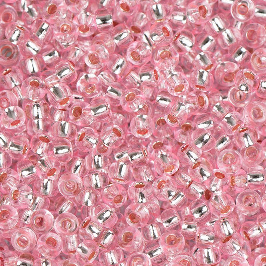 Czech Seed Bead 11/0 S/L Light Pink Dyed