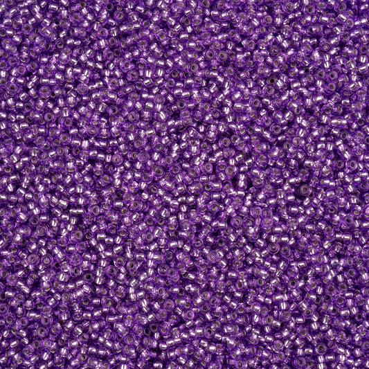 Czech Seed Bead 11/0 S/L Grape Solgel