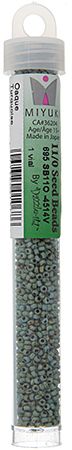 Miyuki Seed Bead 11/0 Opaque Turquoise Blue Picasso