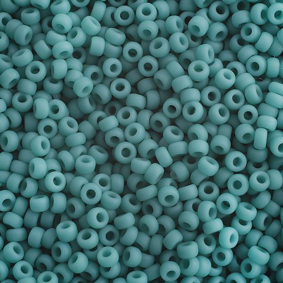 Miyuki Seed Bead 11/0 Turquoise Green Opaque Matte