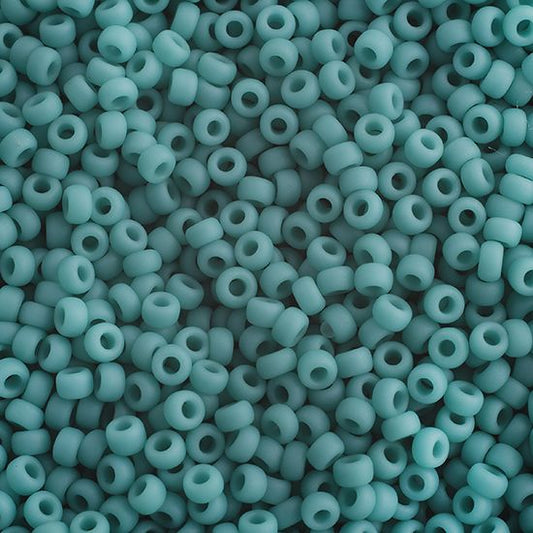 Miyuki Seed Bead 11/0 Turquoise Green Opaque Matte
