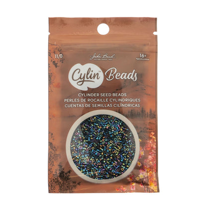Cylin Bead 11/0 Black AB