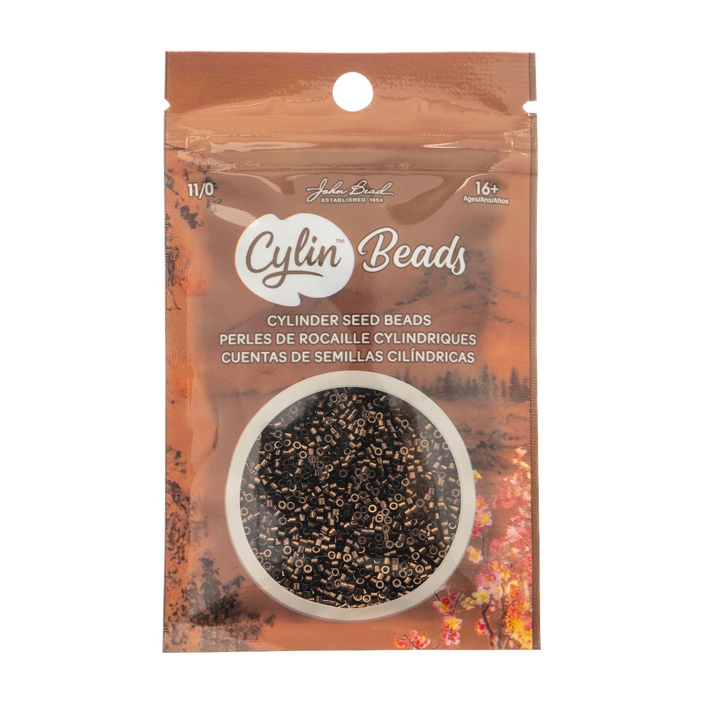 Cylin Bead 11/0 Bronze Metallic