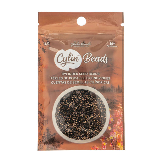 Cylin Bead 11/0 Bronze Metallic