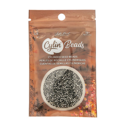 Cylin Bead 11/0 Grey S/L