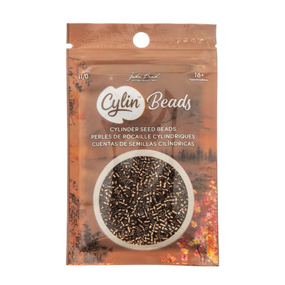 Cylin Bead 11/0 Brown S/L