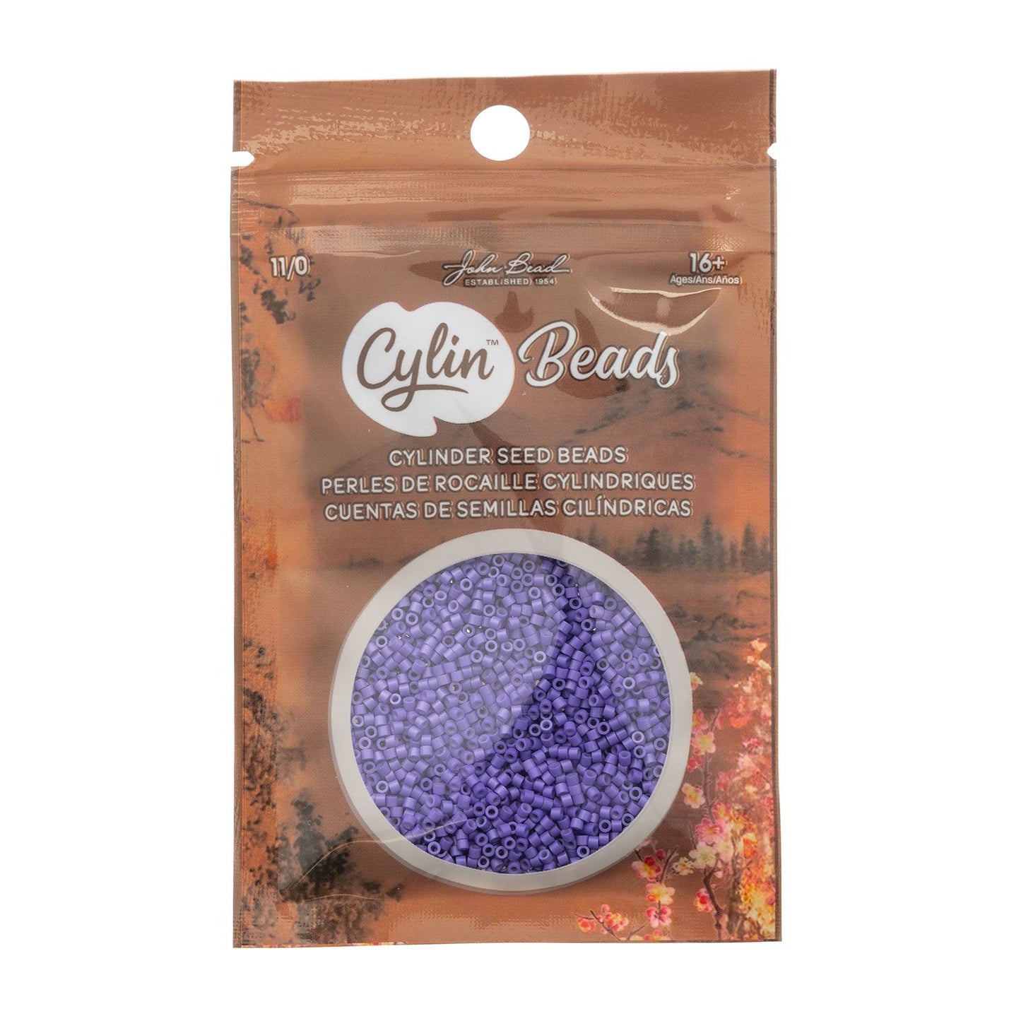 Cylin Bead 11/0 Dusky Wisteria