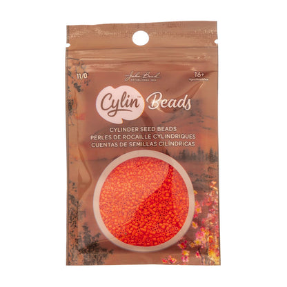Cylin Bead 11/0 Opaque Orange