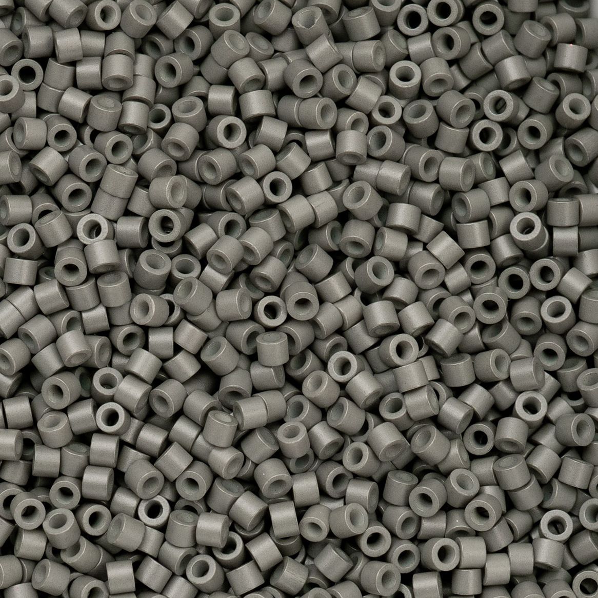 Cylin Bead 11/0 Grey Opaque
