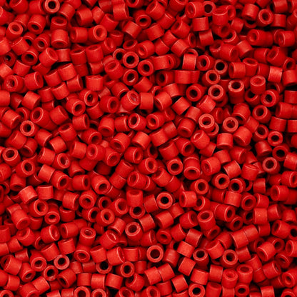 Cylin Bead 11/0 Red Matte