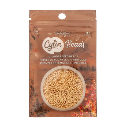 Cylin Bead 11/0 Opaque Toasted Almond
