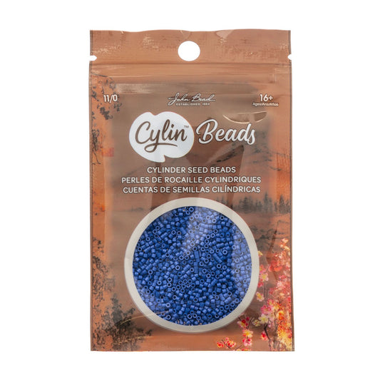 Cylin Bead 11/0 Opaque Royal Blue