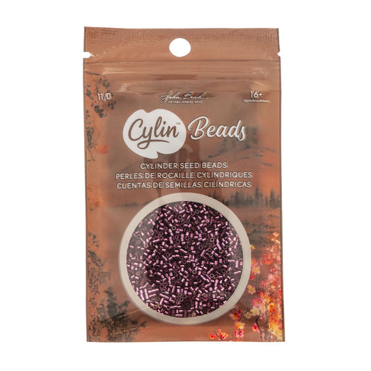 Cylin Bead 11/0 Raspberry S/L