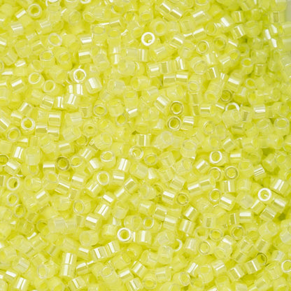 Cylin Bead 11/0 Limeade Yellow Neon Color