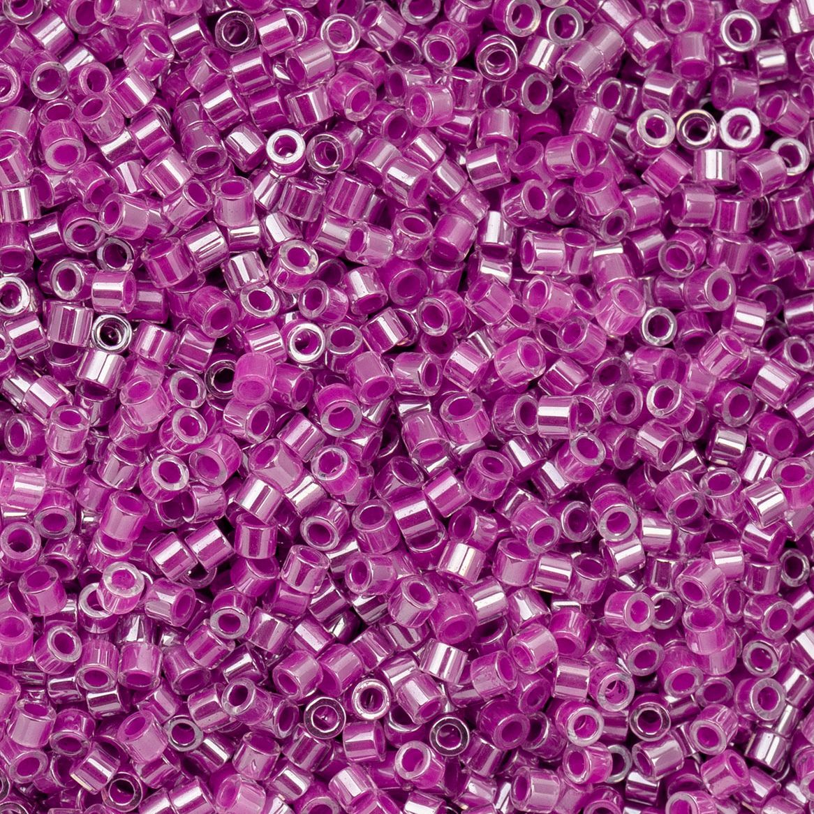 Cylin Bead 11/0 Grape Neon Color