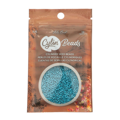 Cylin Bead 11/0 Opaque Blue Lagoon