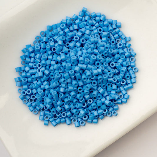 Cylin Bead 11/0 Opaque Blue Cerulean