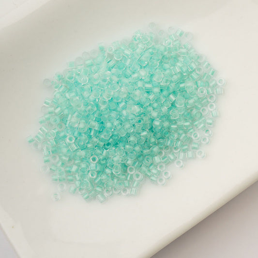 Cylin Bead 11/0 Glow in Dark Turquoise