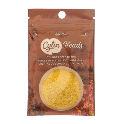 Cylin Bead 11/0 Matte Macaron AB Butter