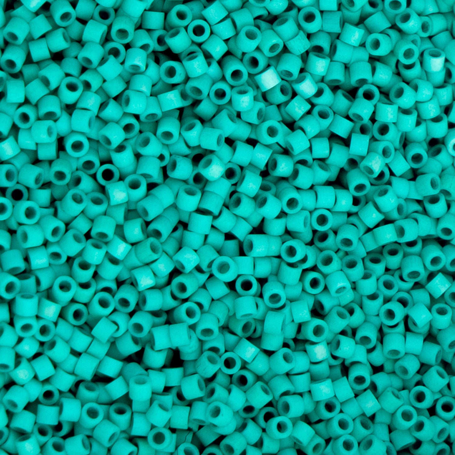 Cylin Bead 11/0 Turquoise Green - Alberta Bead Store
