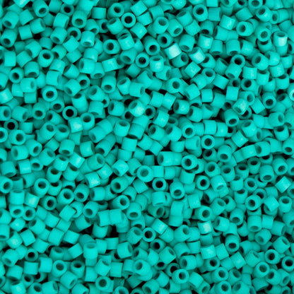 Cylin Bead 11/0 Turquoise Green - Alberta Bead Store