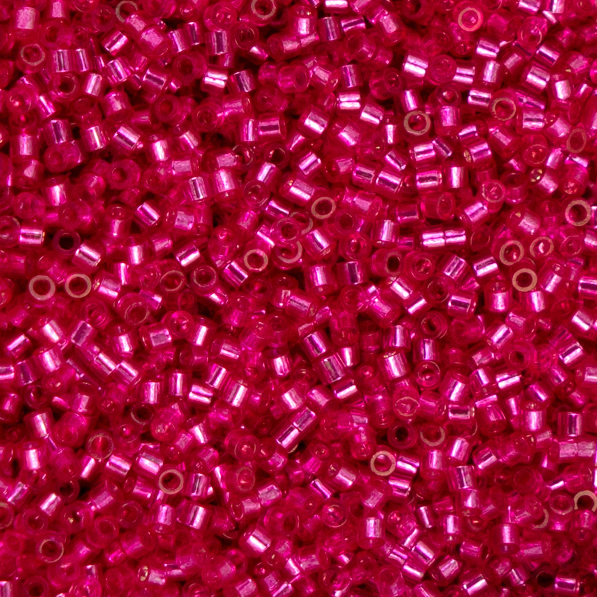 Cylin Bead 11/0 Fuschia S/L - Alberta Bead Store