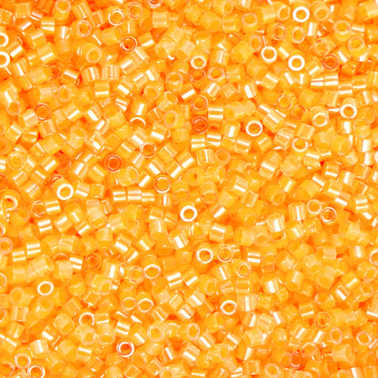 Cylin Bead 11/0 Neon Light Orange - Alberta Bead Store