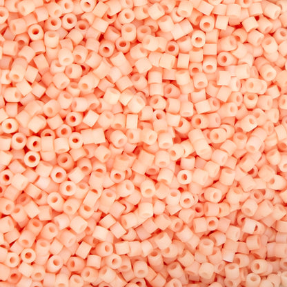 Cylin Bead 11/0 Matt Macaron Tangerine - Alberta Bead Store