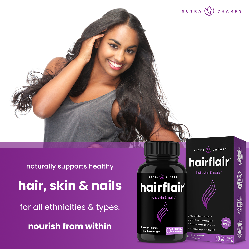 HairFlair - Hair Health Capsules | NutraChamps
