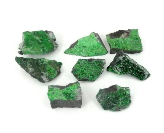 Crystal Uvarovite Stone - Rare Stone