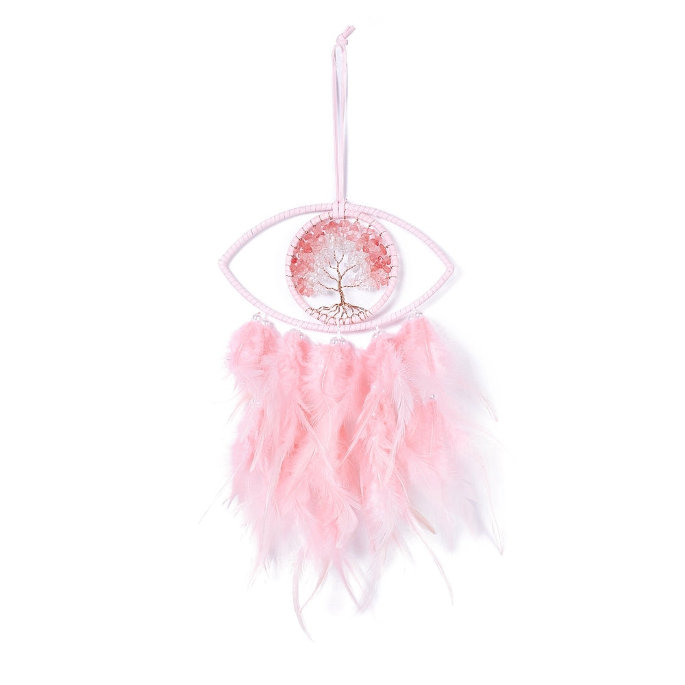 Pink Tree of Life Wall Hanging Decoration - Premium Decor from Crystals and Sun Signs Co - Shop now at Crystals and Sun Signs Co