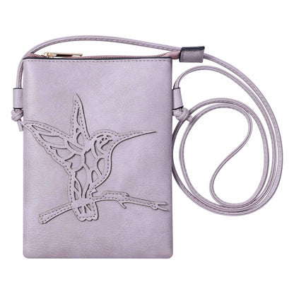 Hummingbird Crossbody Bag Lavender