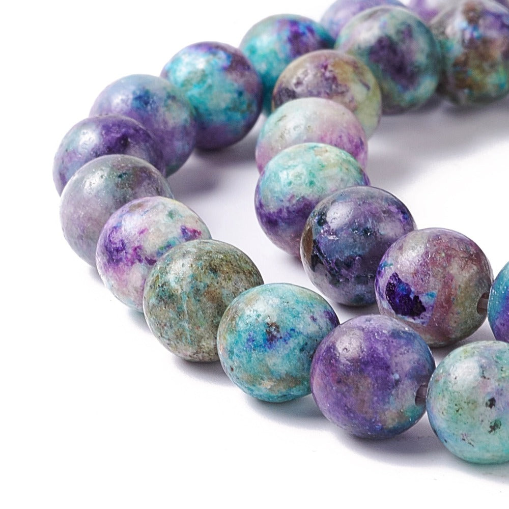 Calcite Gemstone Beads - Natural & Dyed - All Sizes - Premium Beads from Crystals and Sun Signs Co - Shop now at Witches Ink LTD