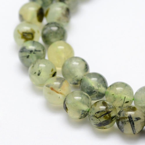 Prehnite Gemstone Bead | Alberta Bead Store