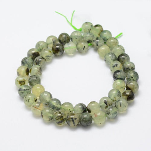 Prehnite Gemstone Beads - All Sizes - Premium Bead from Crystals and Sun Signs Co - Shop now at Witches Ink LTD