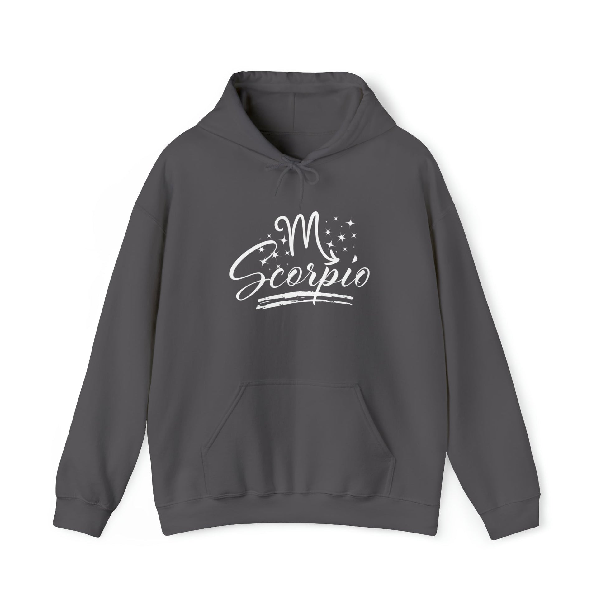 Scorpio AF Heavy Hooded Sweatshirt - Premium Hoodie from Printify - Shop now at Crystals and Sun Signs Co