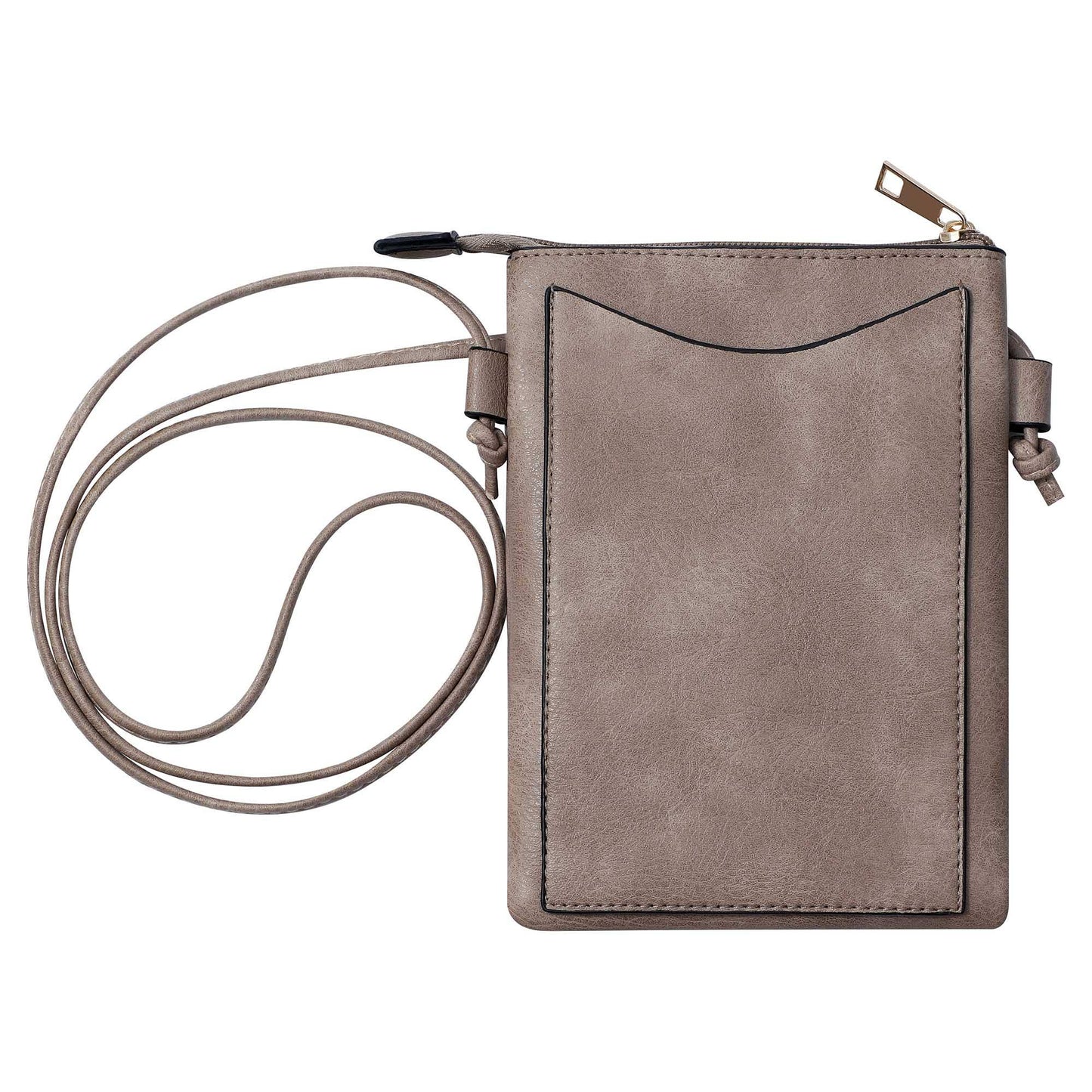 Elephant Crossbody Bag Taupe