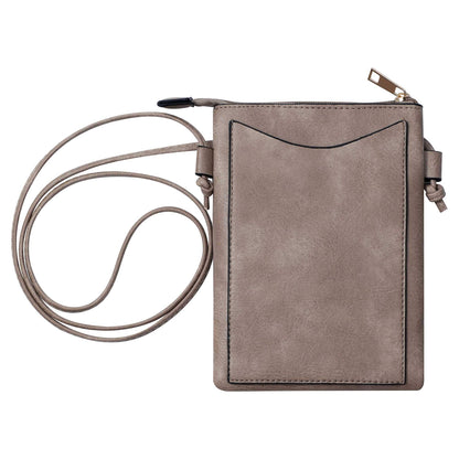 Elephant Crossbody Bag Taupe
