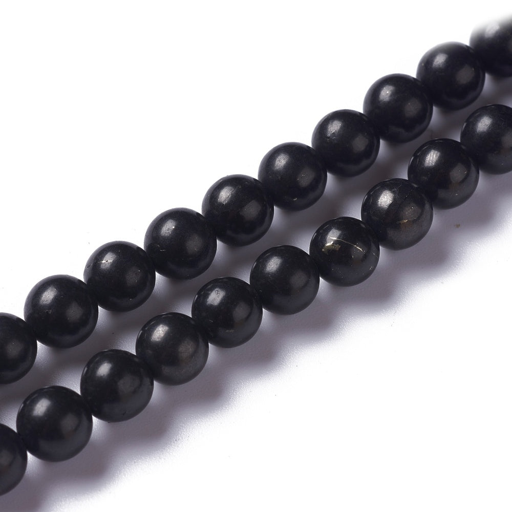 Shungite Gemstone Beads | Alberta Bead Store