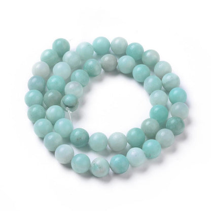 Amazonite B Grade Gemstone Beads | Alberta Bead Store